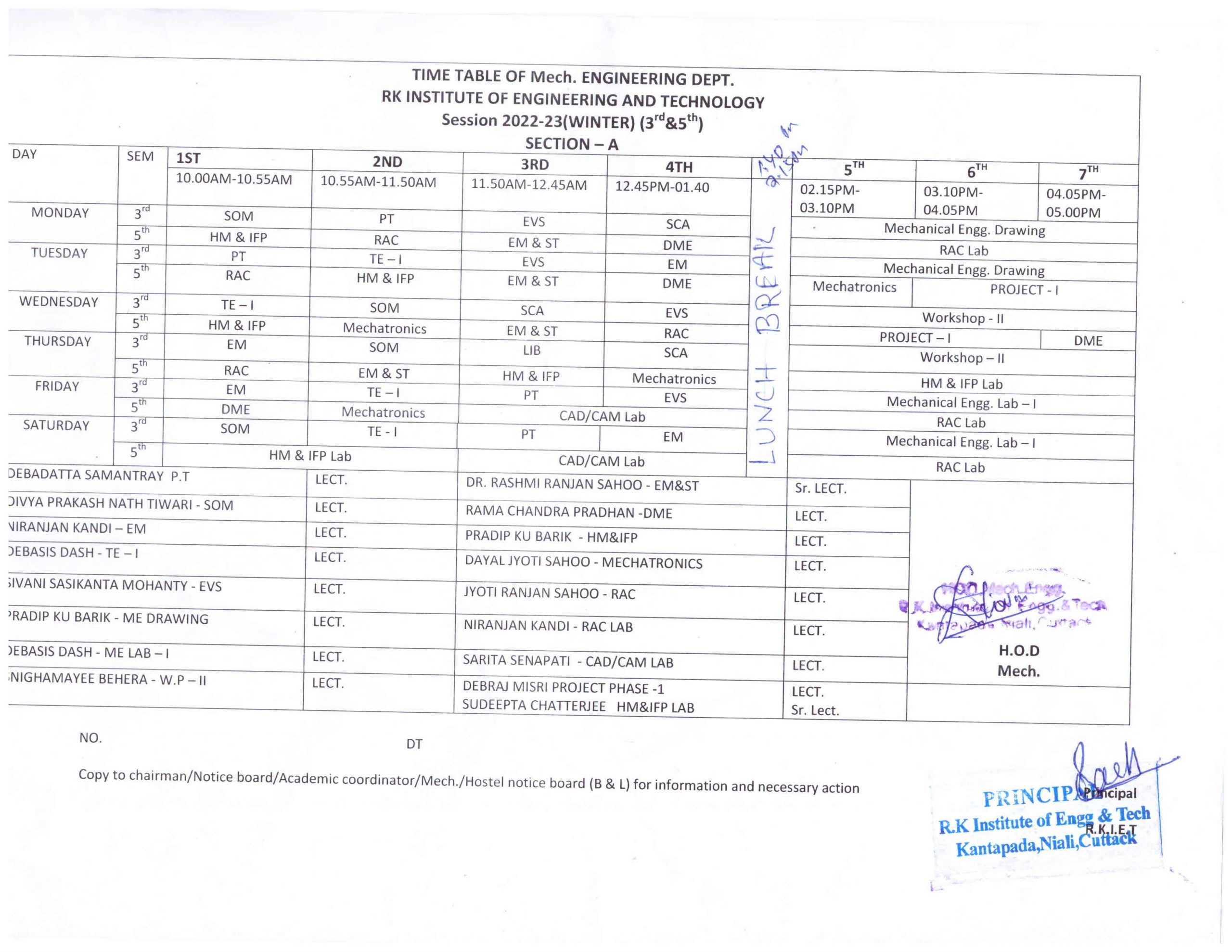Mechanical time table 2022-23 page-0001