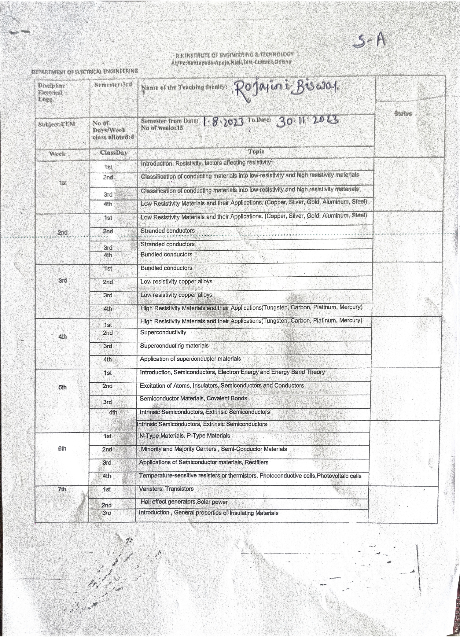Lession Plan electrical department_page-0001