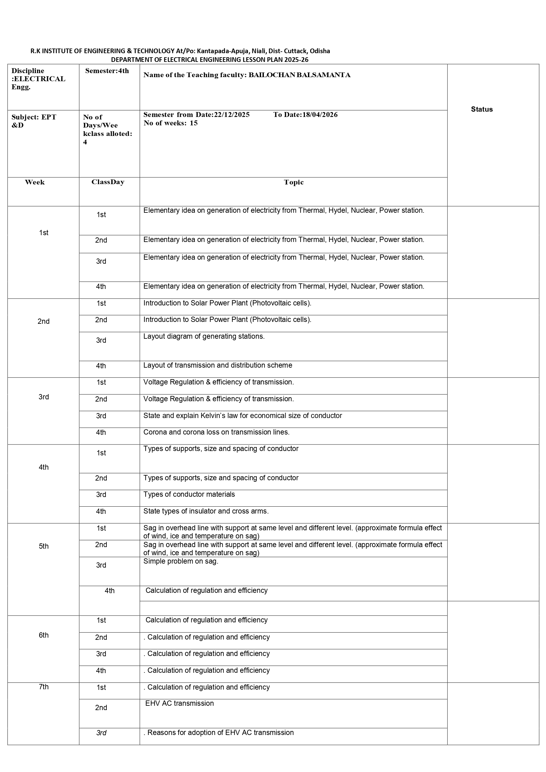 Lession Plan electrical department_page-0001